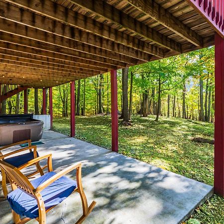 Hot Tub, Large Deck, Wifi, Fire Pit At Chalet Cabin Morton Grove Exteriér fotografie