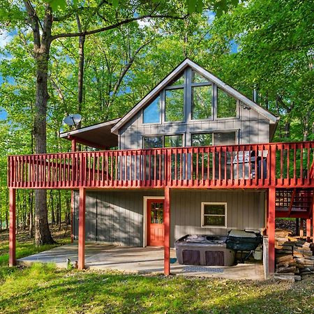 Hot Tub, Large Deck, Wifi, Fire Pit At Chalet Cabin Morton Grove Exteriér fotografie
