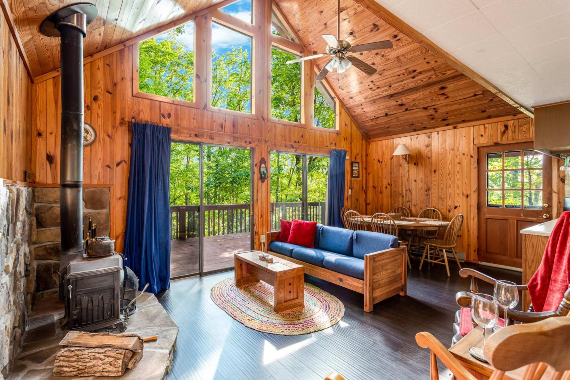 Hot Tub, Large Deck, Wifi, Fire Pit At Chalet Cabin Morton Grove Exteriér fotografie